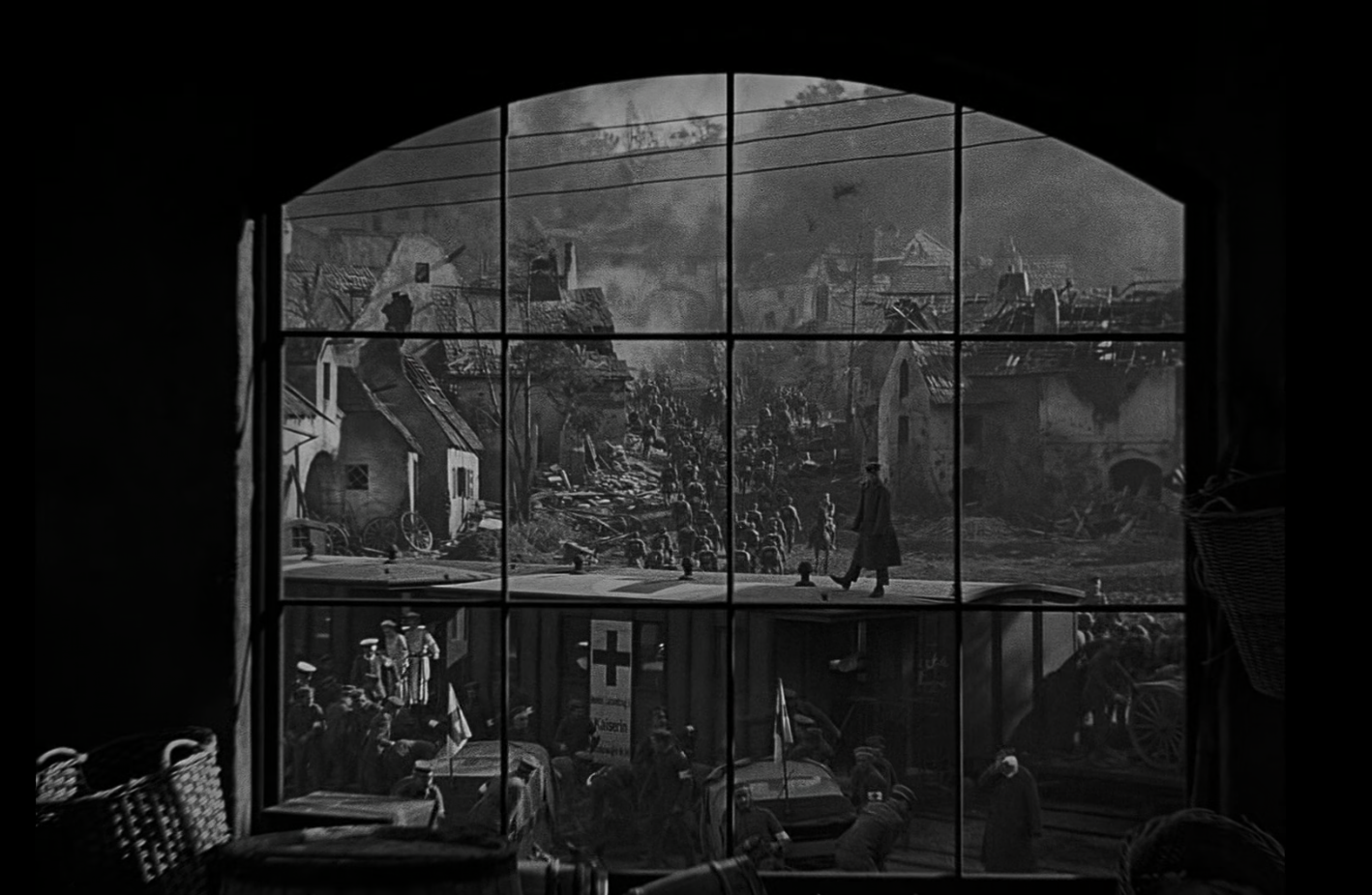 I rly like this shot from motion picture film no sound on the cowboy side