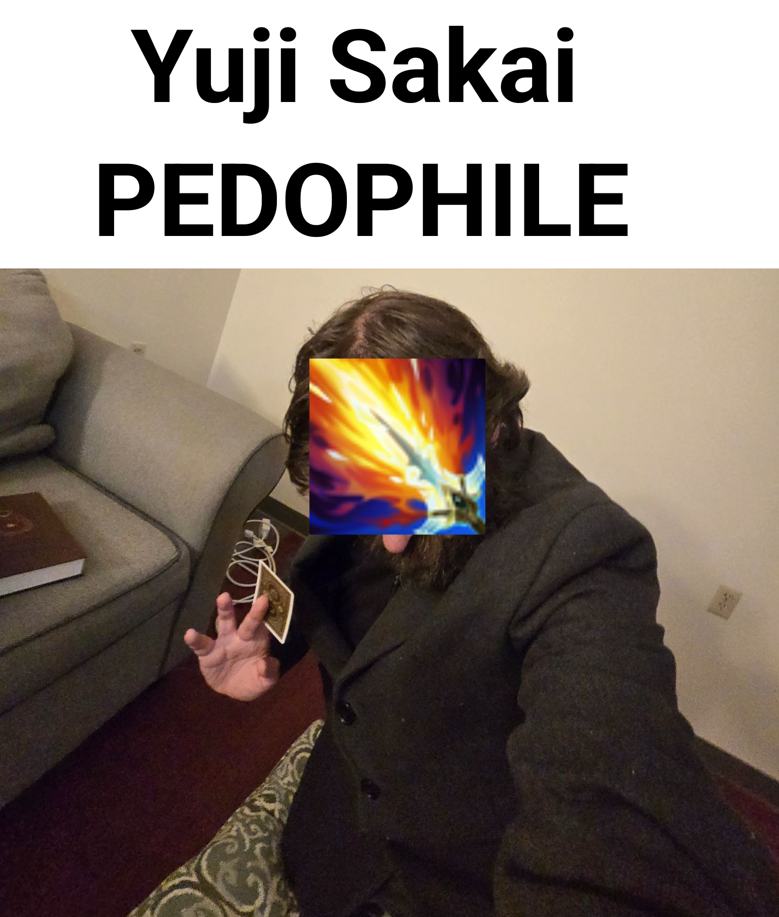 Why won't he fuck off?