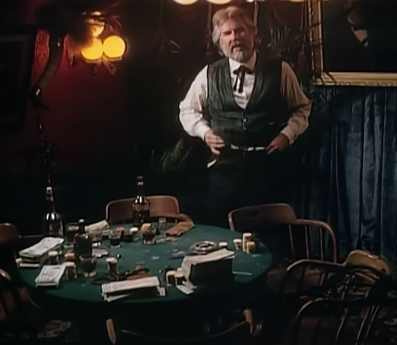 oh well I'm a gambler