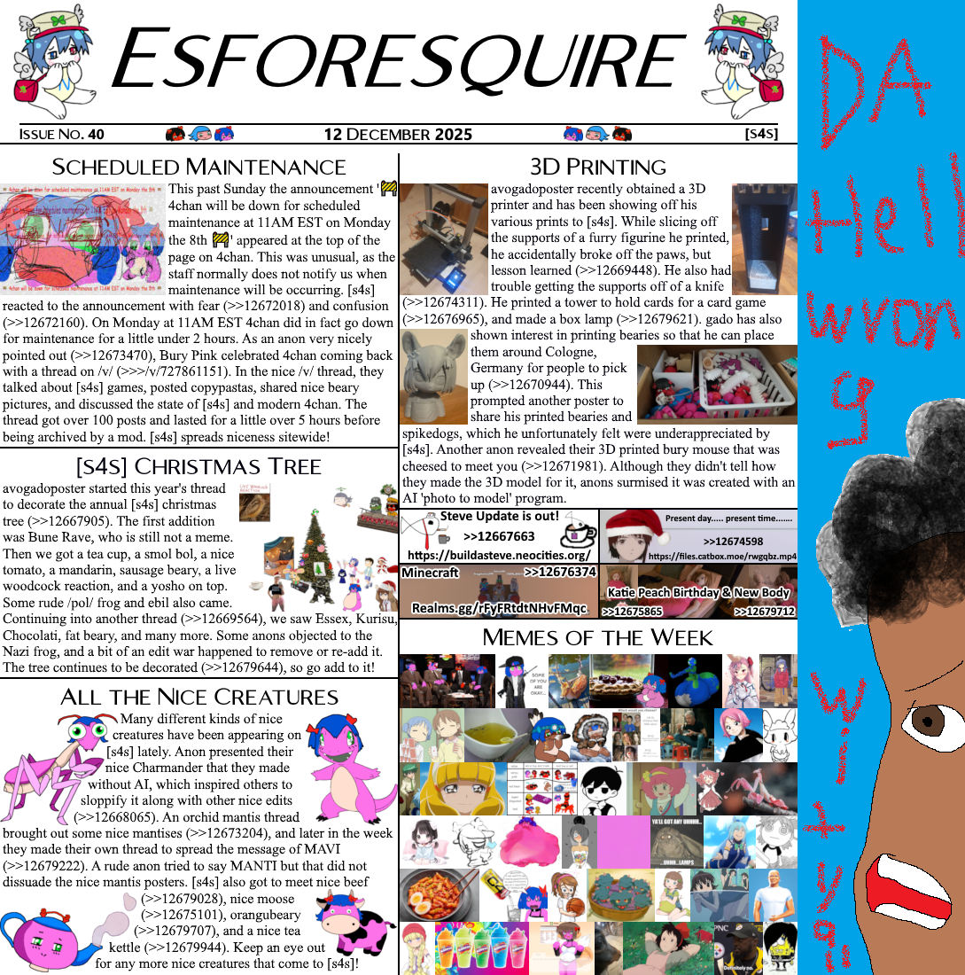 Esforesquire Issue 40 - Da Hell Wrong Wit Yall?!