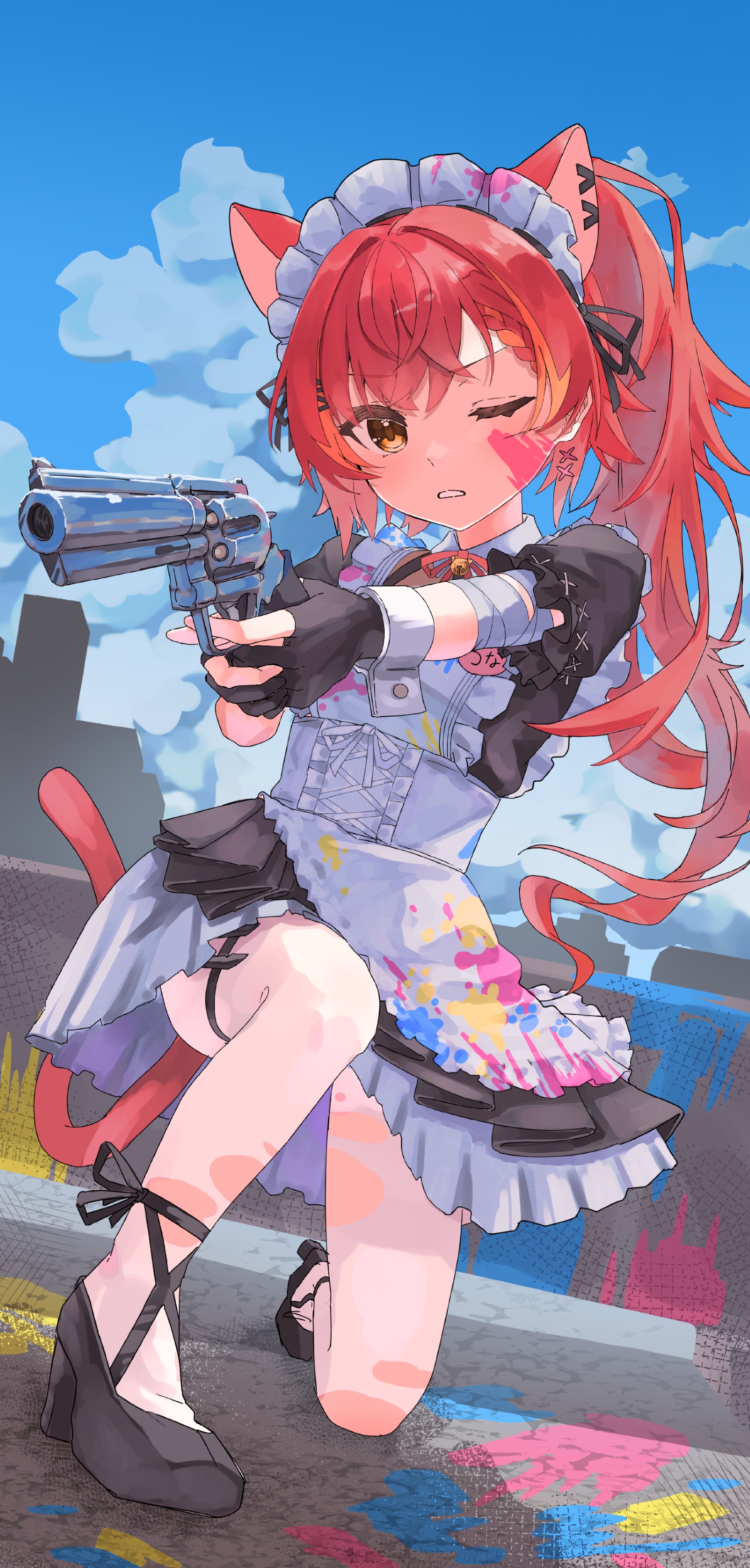 *pop* *pop* *pop* watchin fascist pigs drop