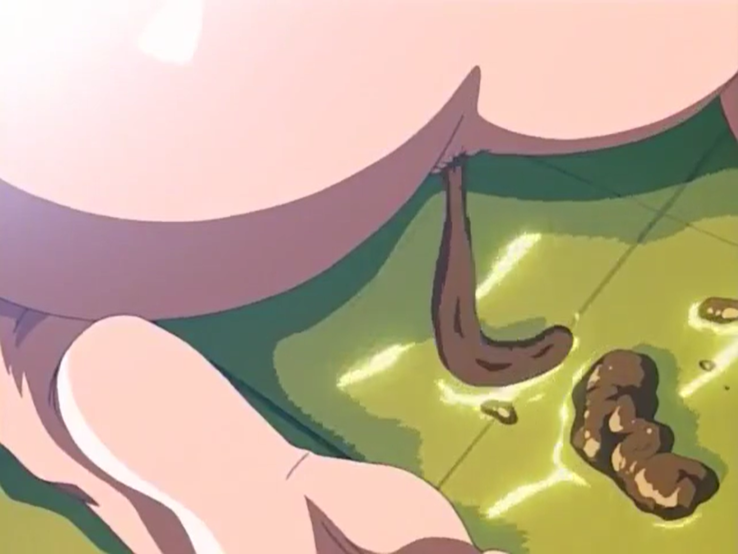 Scat is absolutely disgusting IRL, so why is it so hot when anime girls do it?
