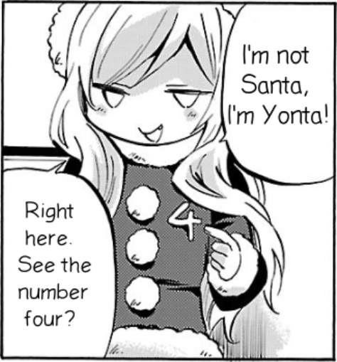 im not santa, im yonta