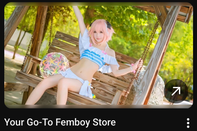 They're selling femboys now?