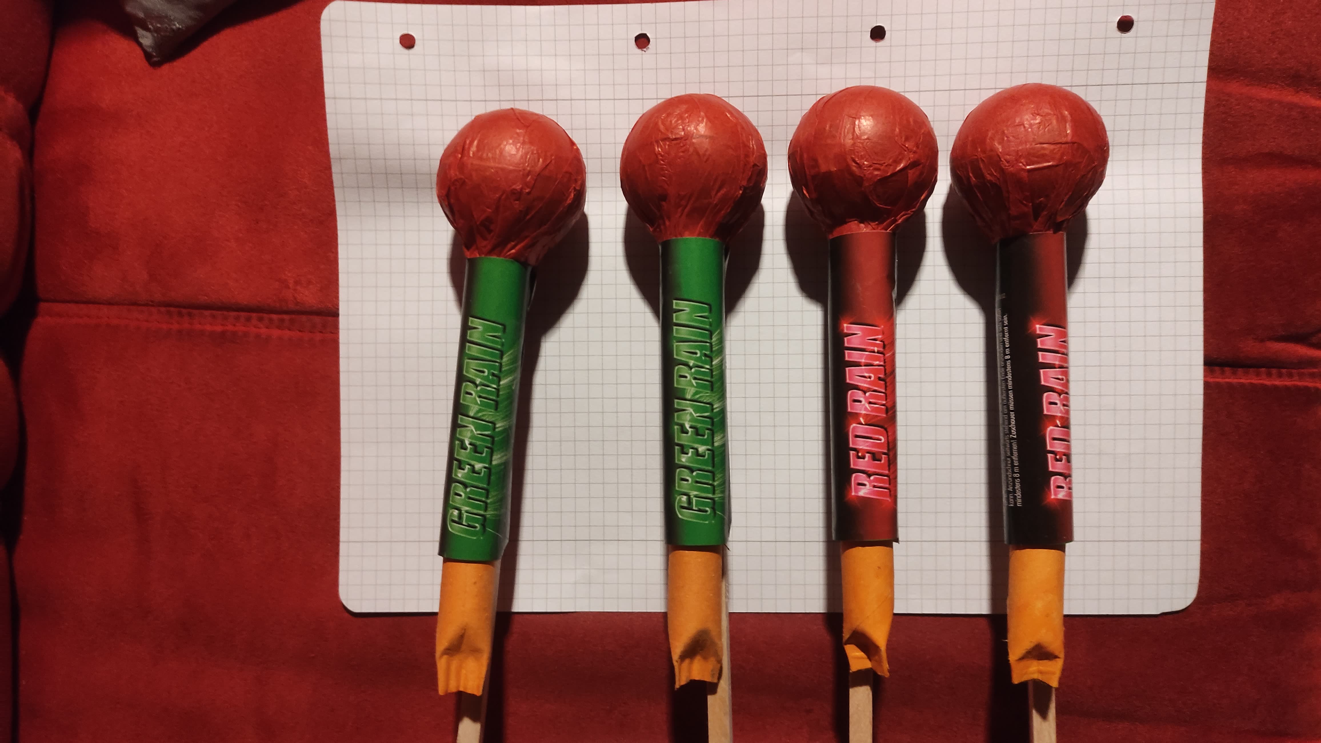 New year's wish rocket