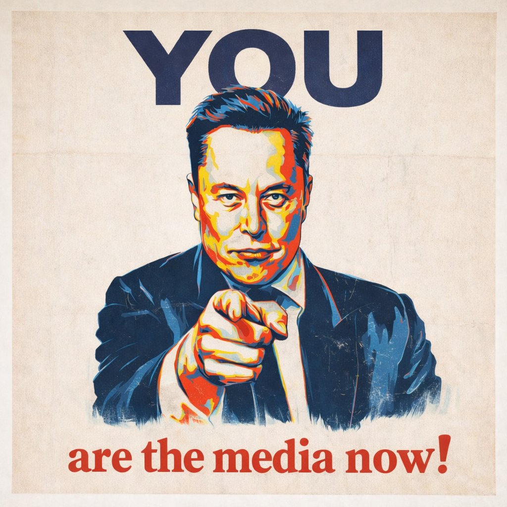 We are the media now.