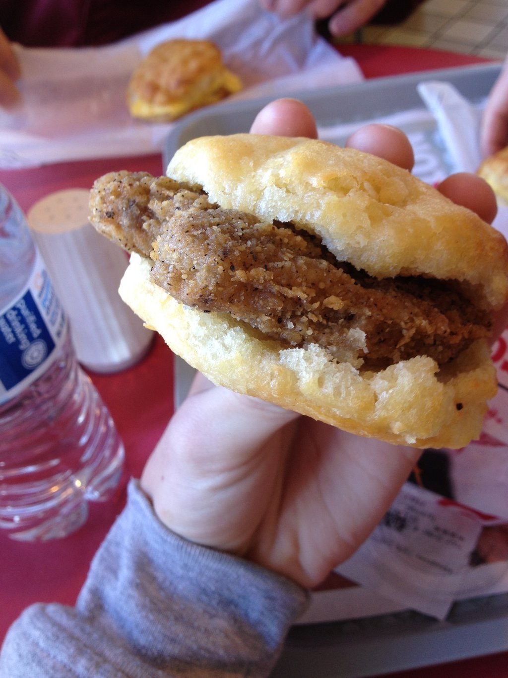 It’s time to choose. Deep fried steak breakfast…