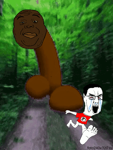 >NOOOOOOOOOOO LE HECKIN WALKABLE BBC IS LE REAL NOOOOOOO IT WASN'T A JEWISH PSYOP!!! STOP CHASING ME!!!