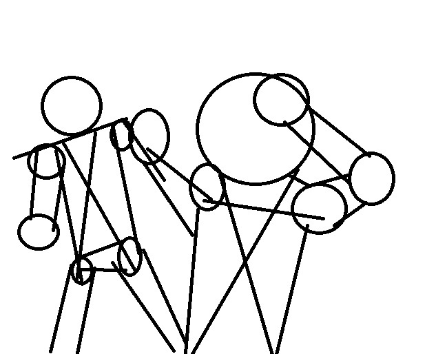 Does anyone know where these poses came from? It looks like the dude slicks back his hair while he somehow smacks the other guy behind him.