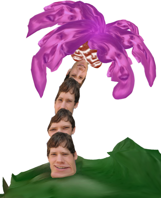 i guess we know why theyre called purple palm tree men now