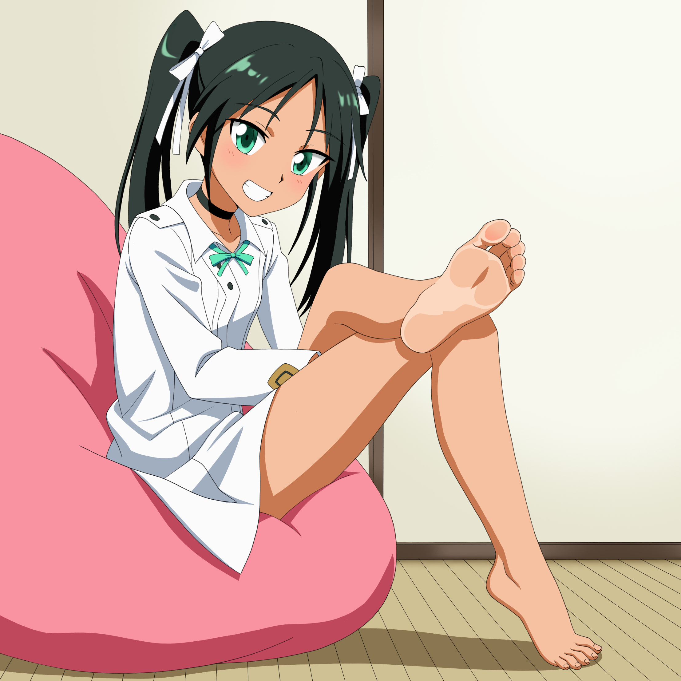 always think about feet