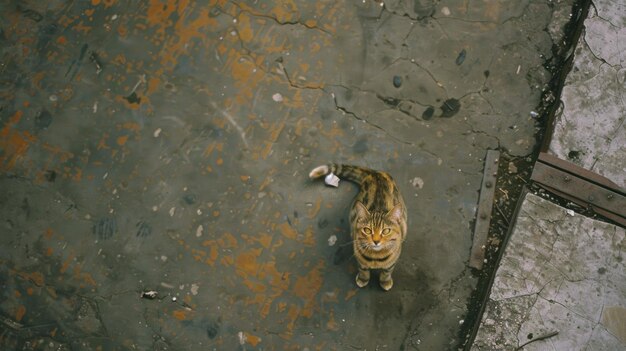 how did the cat get up there