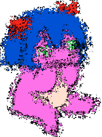 i saw a very pink critter once when i wasnt supposed to