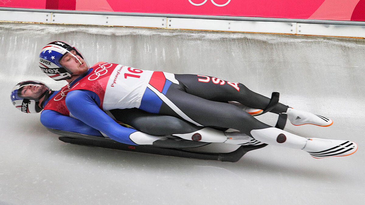 doubles luge is not gay