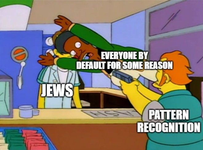 Why do people seem to, by natural instinct, always come in defense for jews? They don't do this with any other people group, not even their own. Don't you guys find this behavior.... odd? I think holocaust training from a young age trains everyone to spend the rest of their lives defending jews. It teaches people, from a young age, that jews are special and are always victims therefore can never do anything wrong.