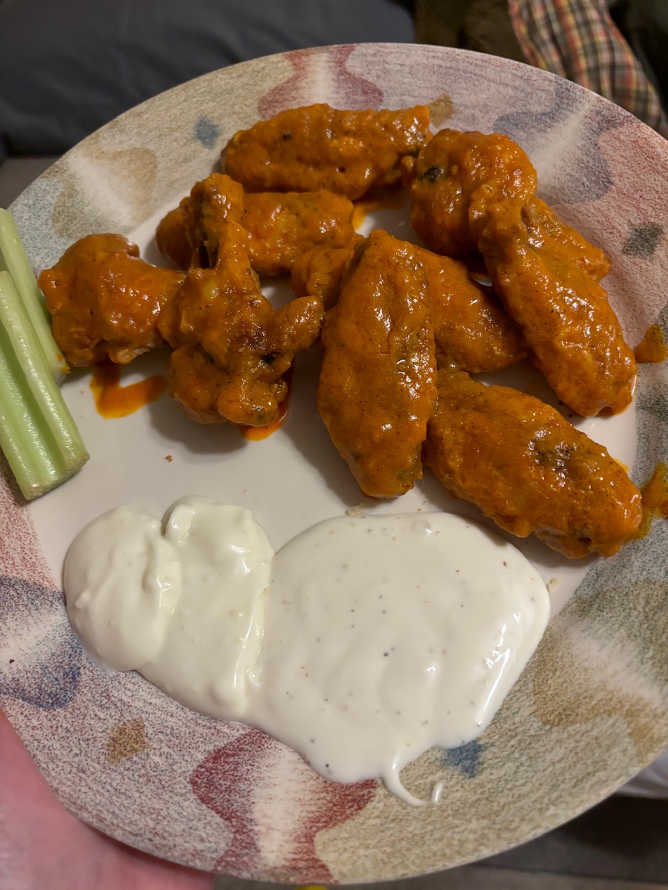 I’m sorry, I 4got 2 post the wingys I maid for the superb owl.