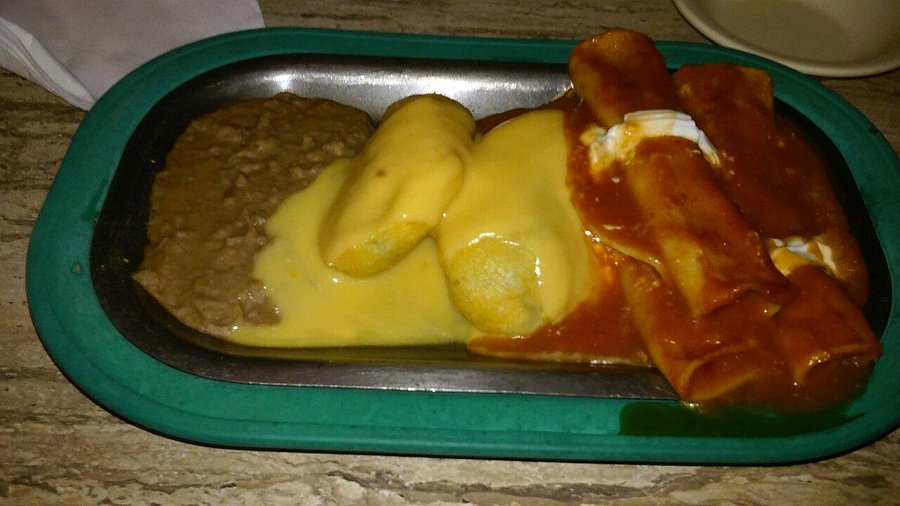 Um.. hungryman TV dinners called: they want their enchilada back!!