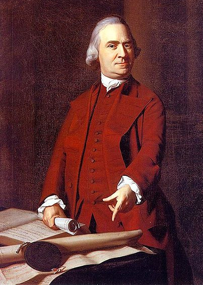 Samuel Adams has sent a gift to an outpost in Klamath Falls, Oregon. He says you may have the flag, but you do not have a place in the circle of stars.