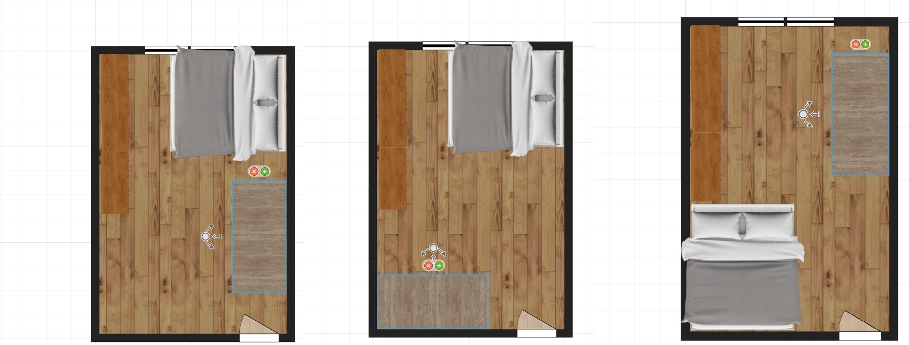 wich room layout would you choose and why 