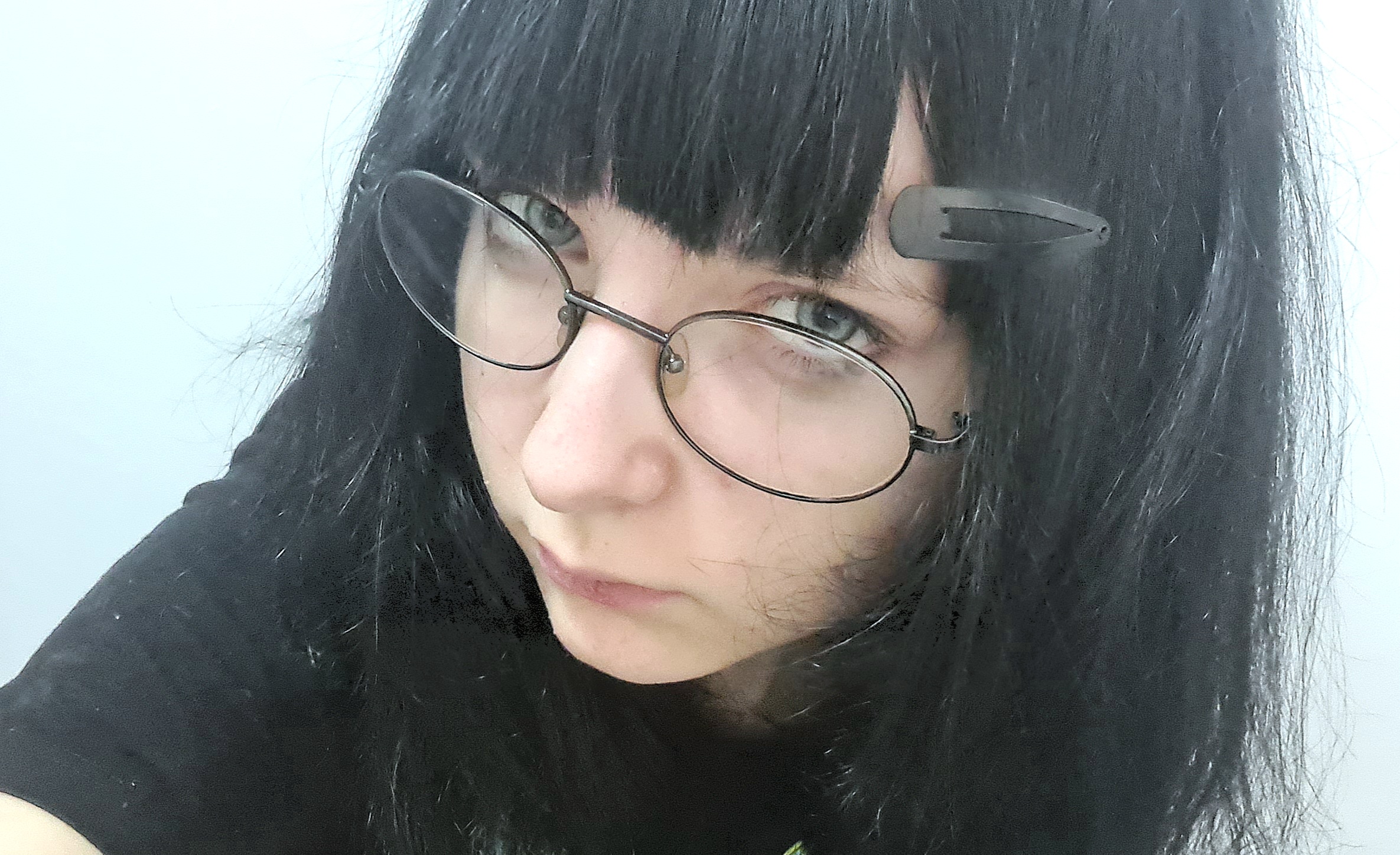 finally updated my hair color, one day I'll shave my head bald,,,