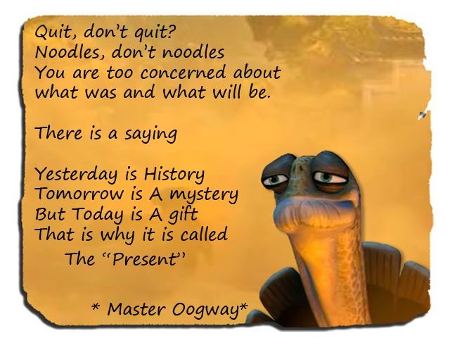 He speak the true true... wise turtlel...