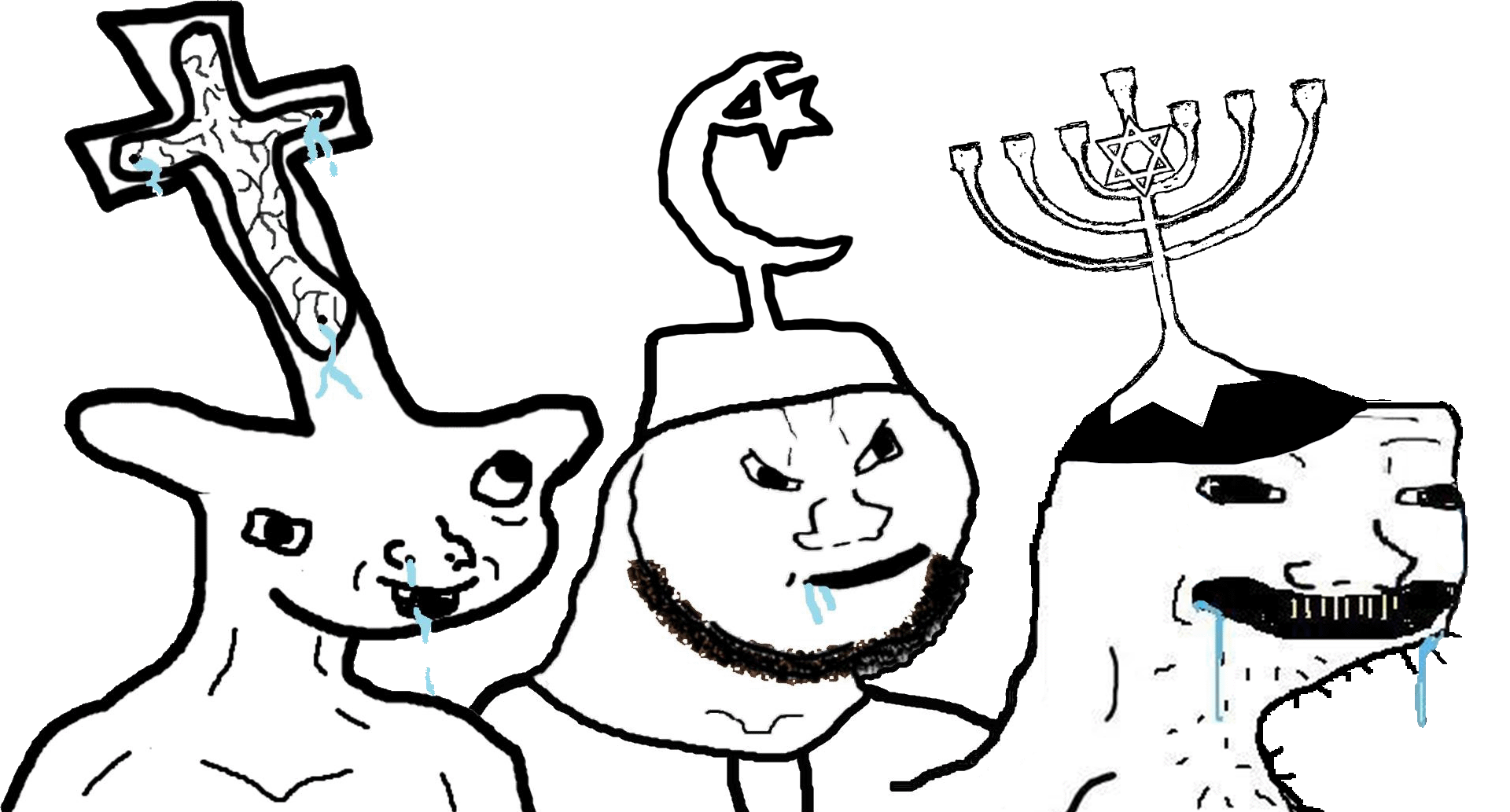 Abrahamic religion is an existential threat to the human race. Judaism, Christianity, and Islam need to be wiped off of the face of the earth by any means necessary. Abrahamic religion has caused more war, death, and oppression than anything else in human history, and it now threatens to wipe out the entire human race. If the Abrahamic religions are allowed to continue existing, they will end the world as we know it.