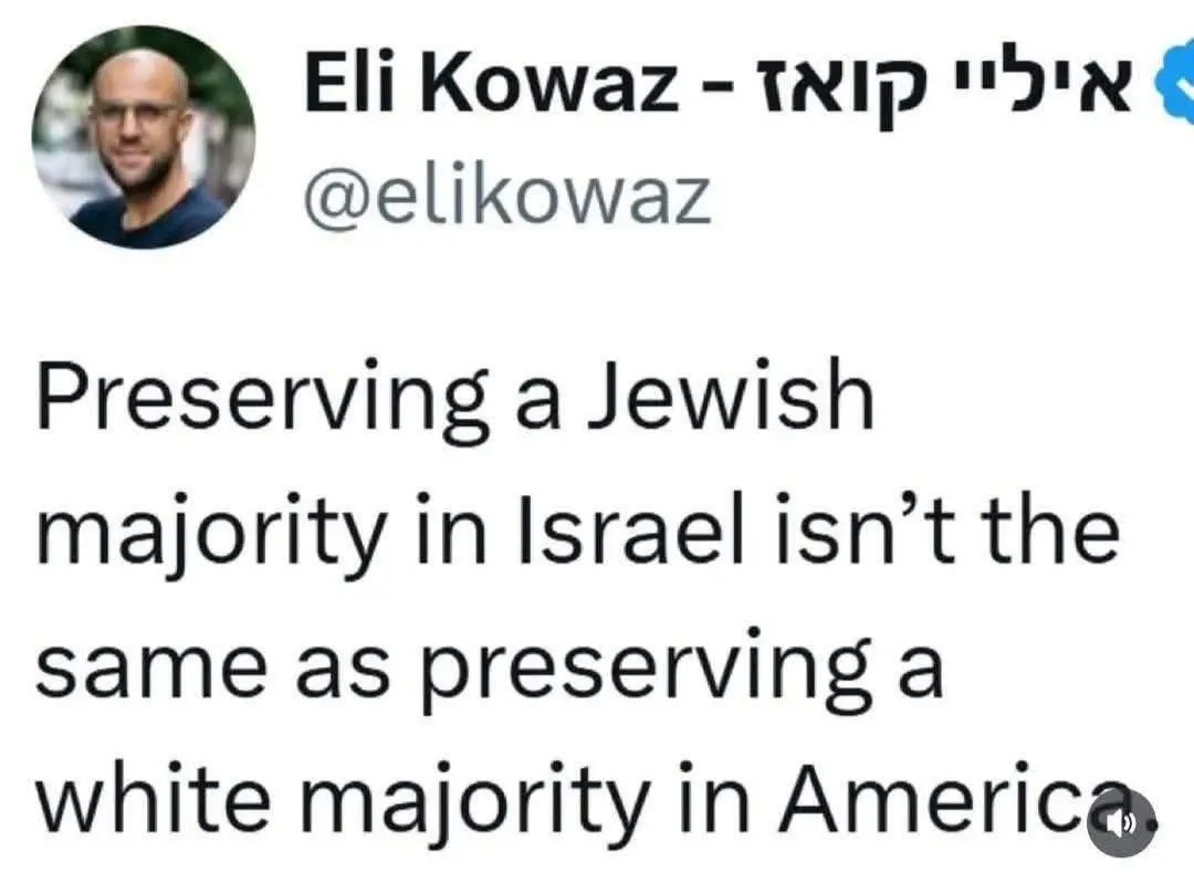 A Jewish man is speaking. Shut up and listen.