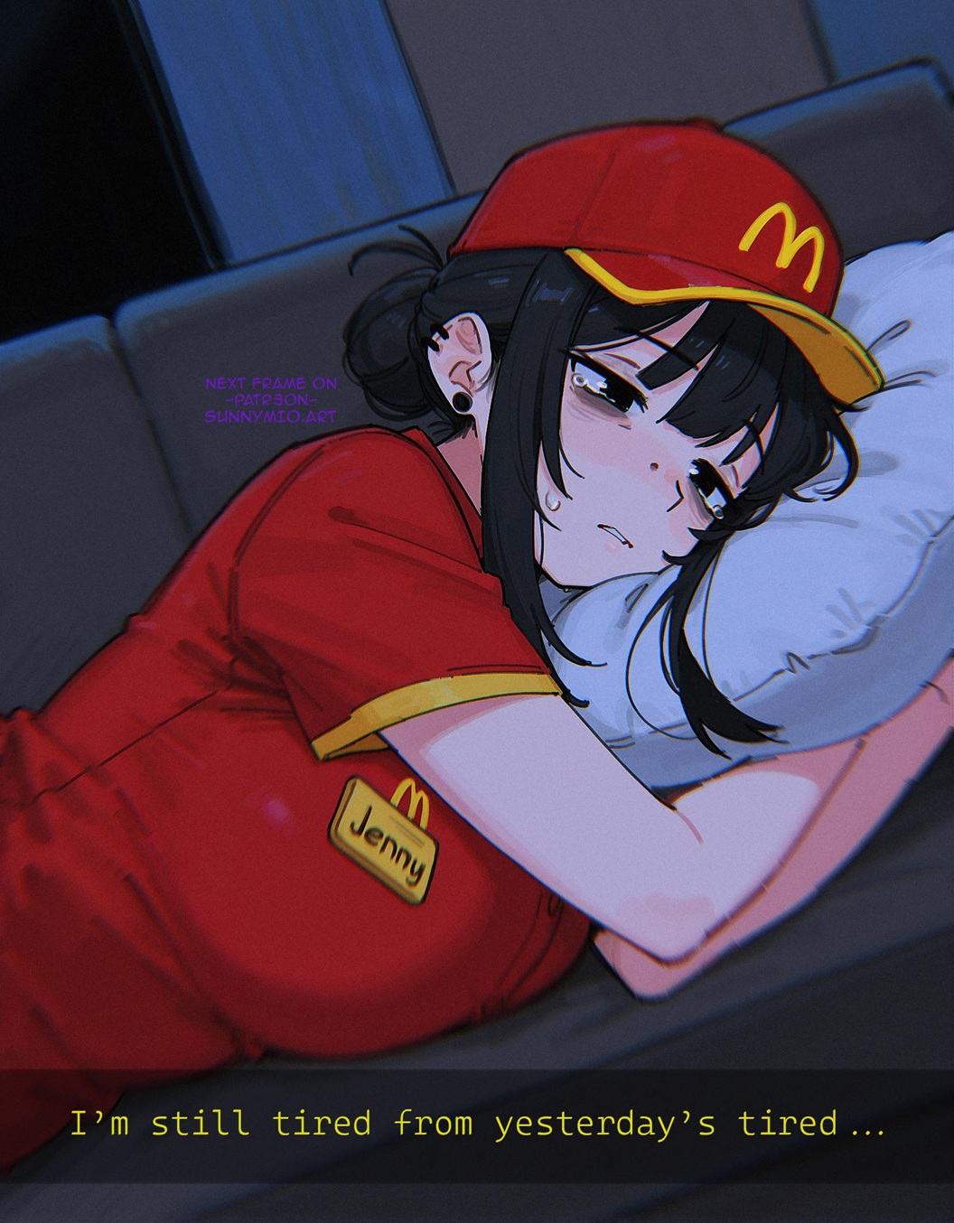 I hug and kiss my pillow at night thinking of you