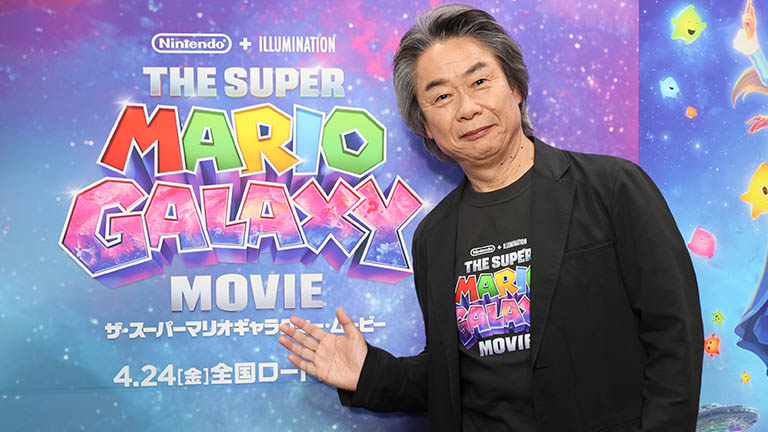 Miyamoto finds the critical response to the Mario Galaxy movie "really strange".