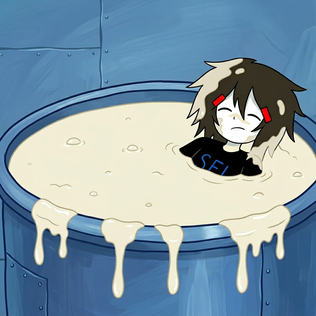 Moloko boiling in a pot of milk