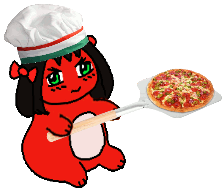 here's your poisoned pepperoni pizza oops did i say that that was just a slip of the tongue ha ha. i meant to say here's your regular pepperoni pizza with no poison on it or anything, enjoy.