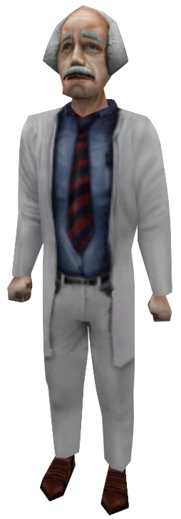 Ah, Gordon, here you are. We just sent the sample down to the Test Chamber.