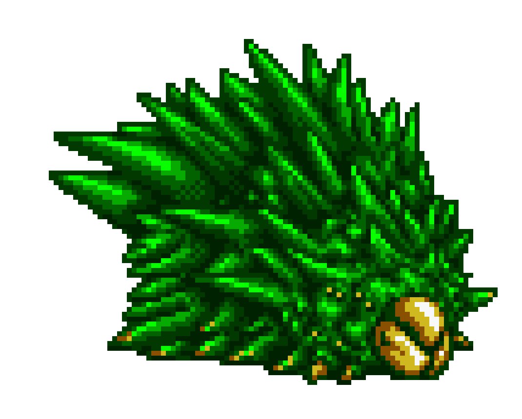 fluro green spikeman forgot something important