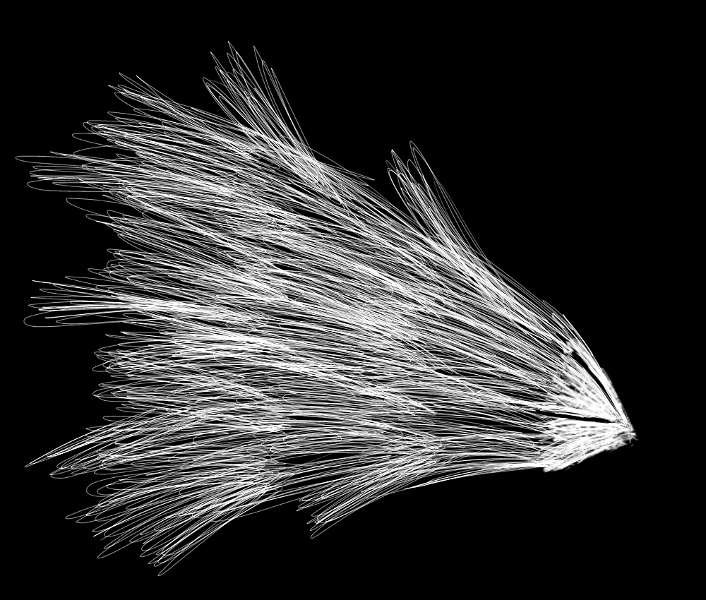 Black & White Spikeman is taking walks.