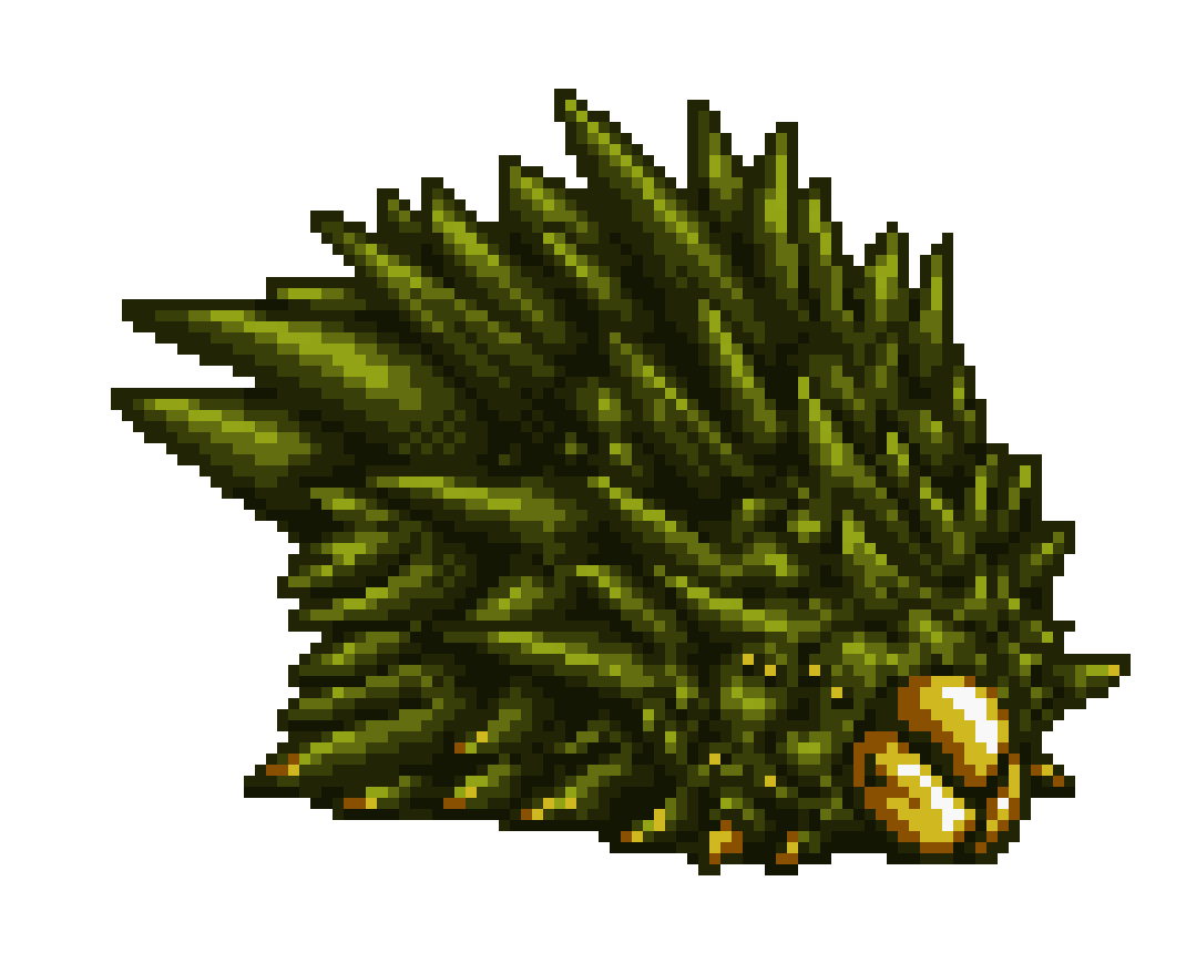 simply put; spikeman=good, yosho=bad, says pea soup green spikeman