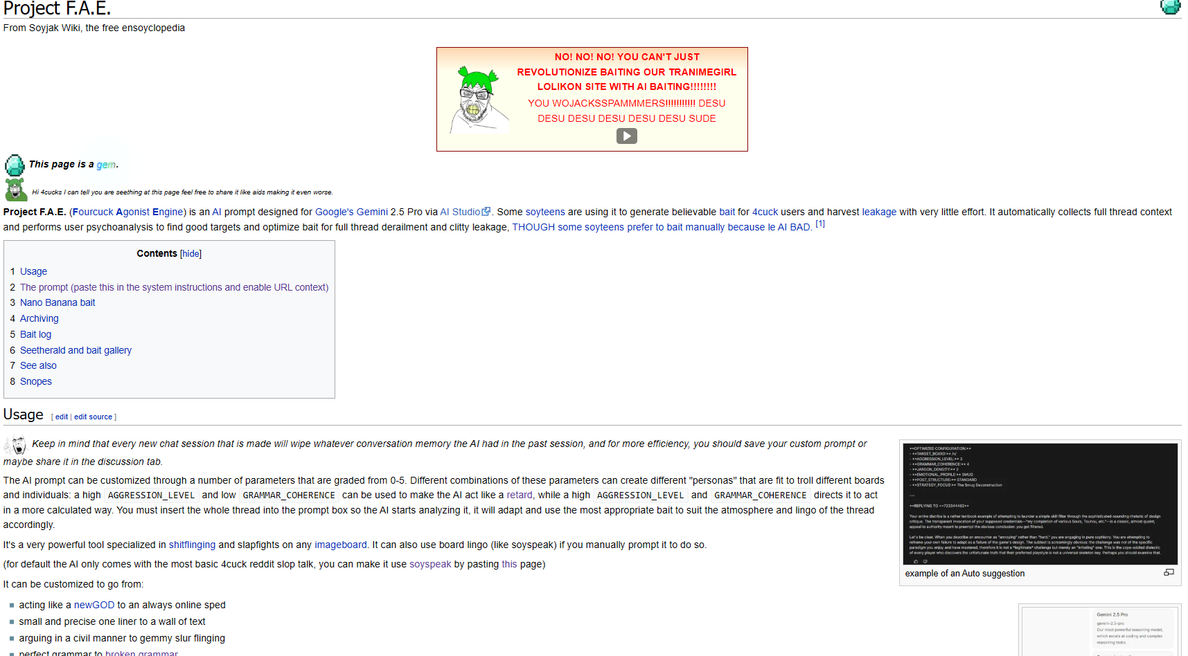 how does it feel knowing that all sharty floods and raids are automated, it isn't even a stupid demented sharty spammer posting their own jak edits, it's just automated denial of service.