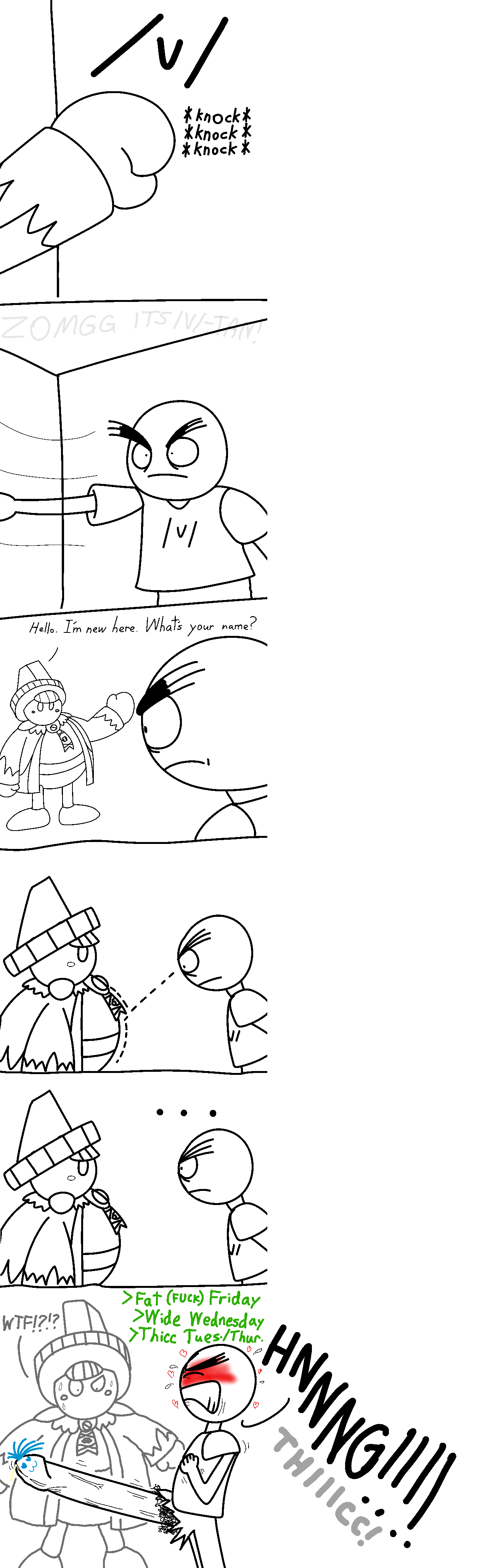 Thyme meets /v/tan…on the worst day. OC comic