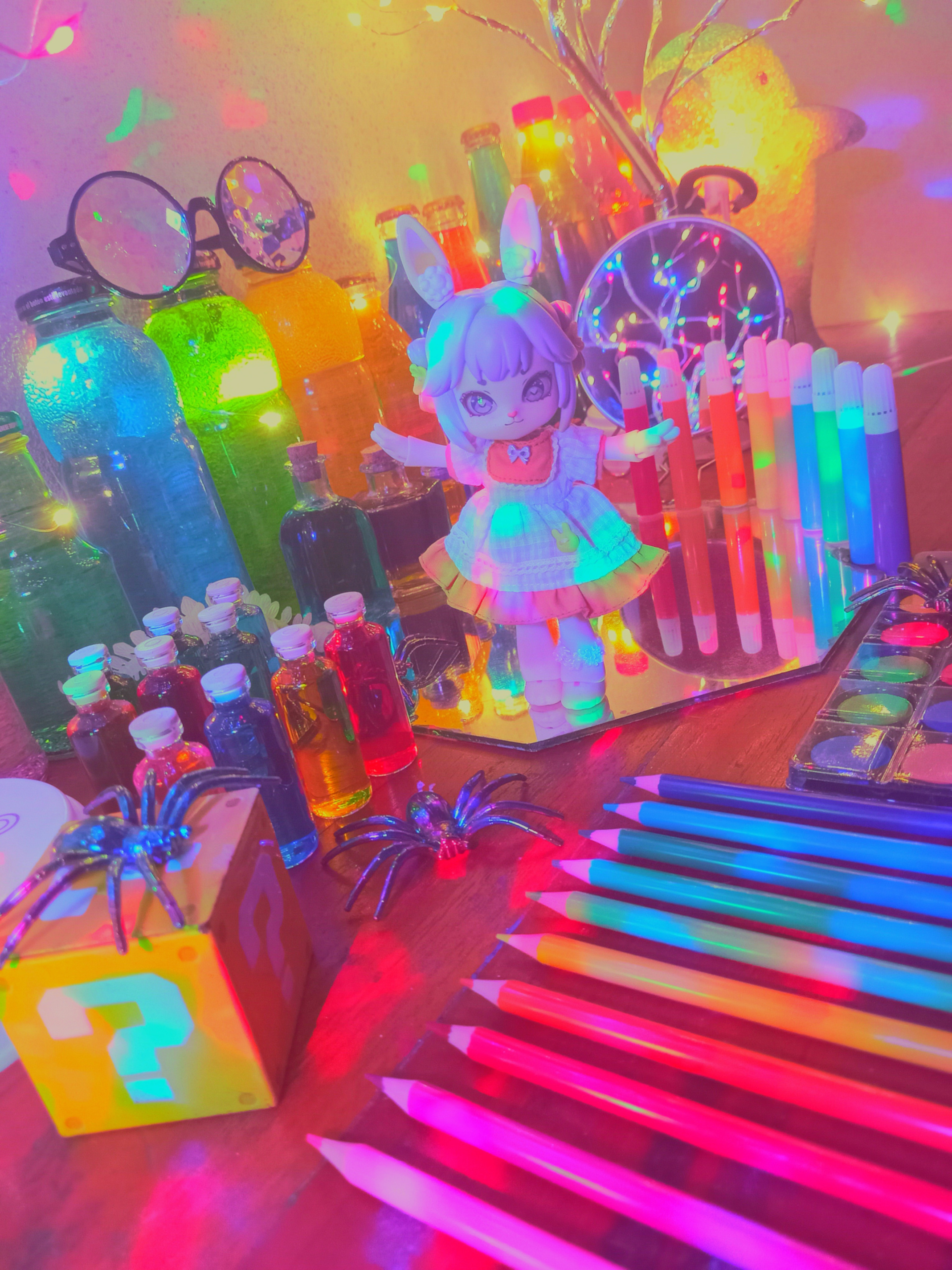色彩電気