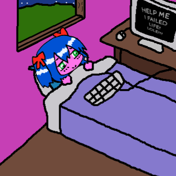 I hug my pillow and pretend that it's my girlfriend.