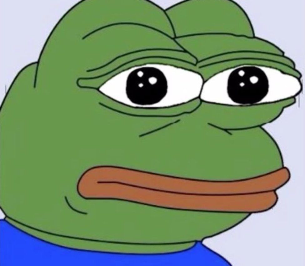 Its the white supremacy frog! lole!