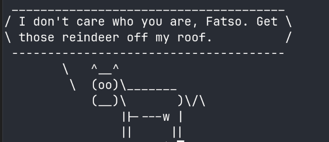 fortune | cowsay