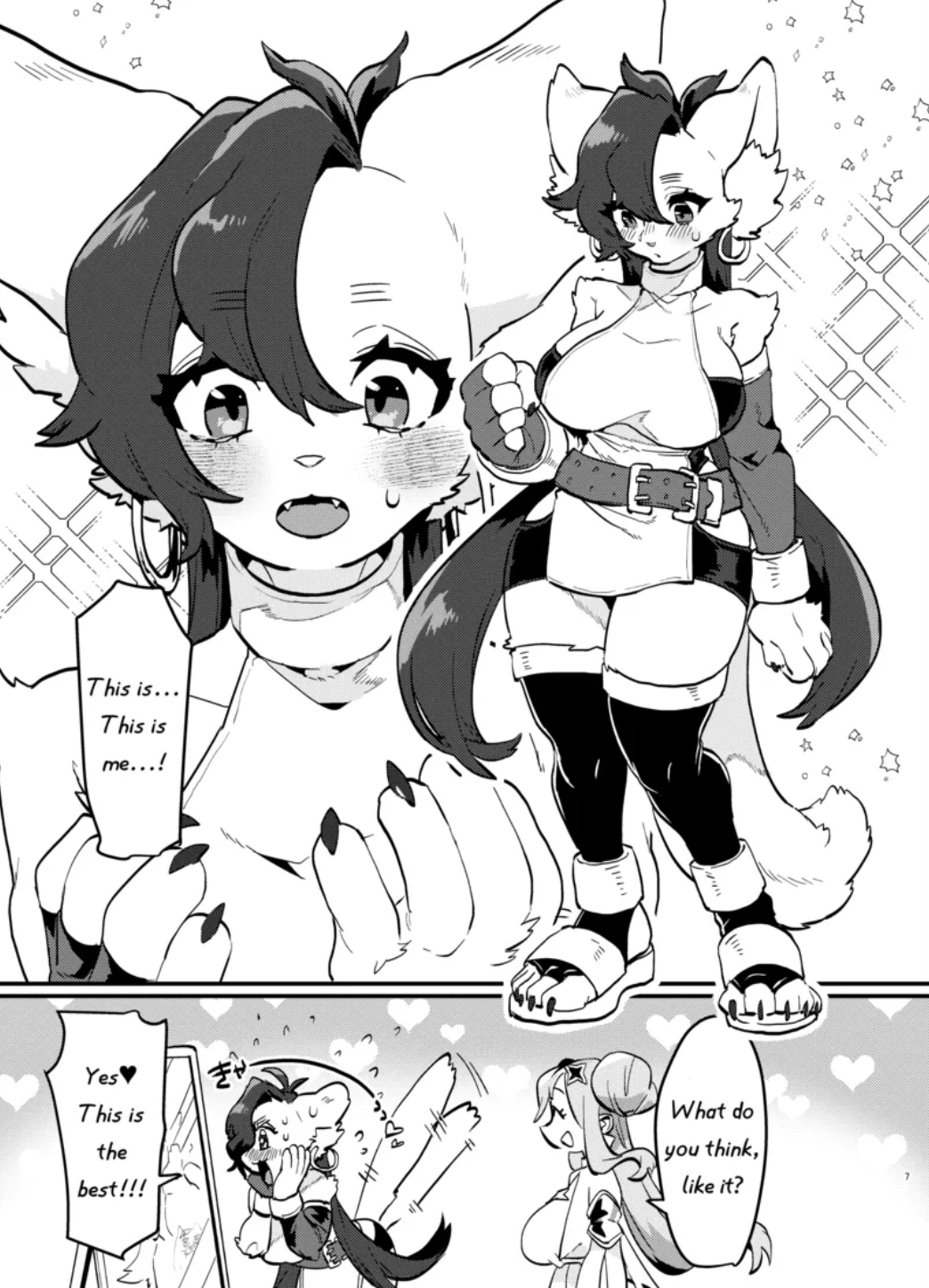 would you become a cute fluffy griller for a gorillion dollars?