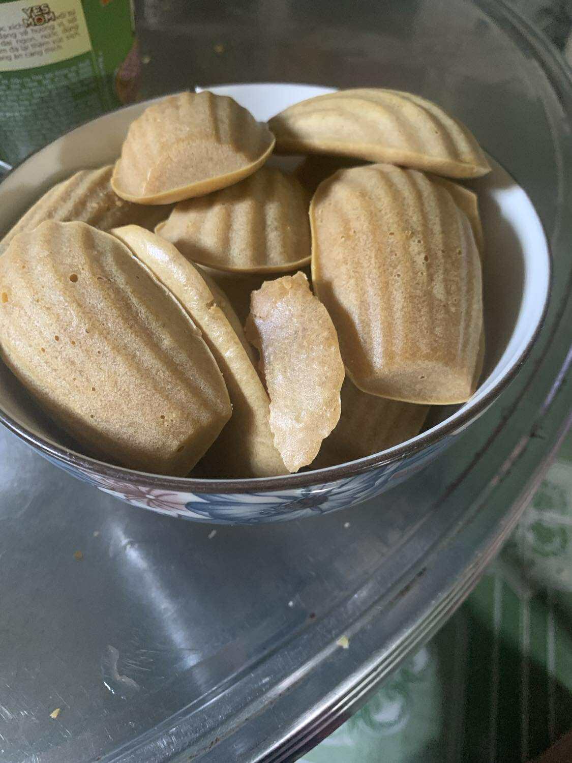 a big bowl of madeleines