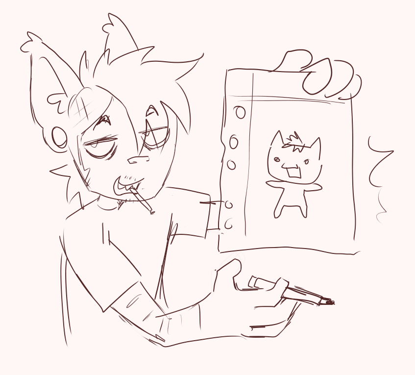ill doodle anything u people want 