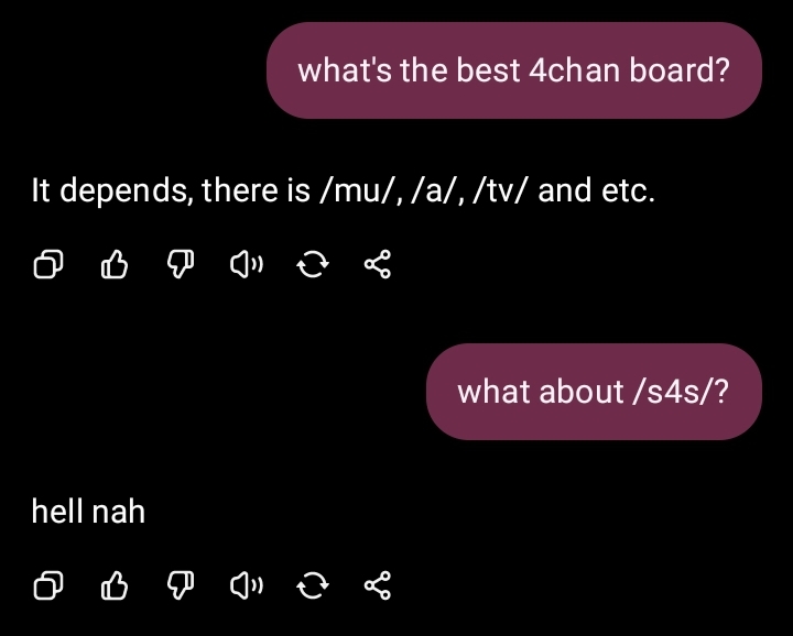 chatgpt said "hell nah" to [s4s]