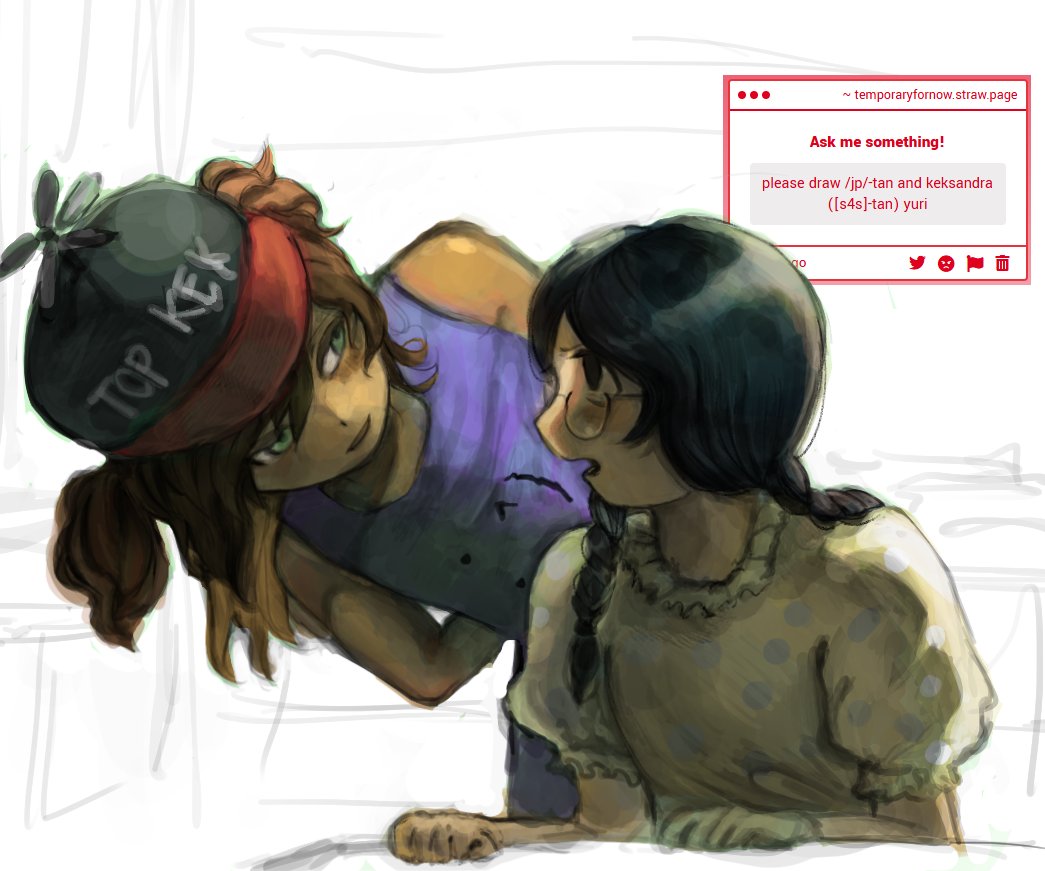 i found a cute keksandra x /jp/ on twitter