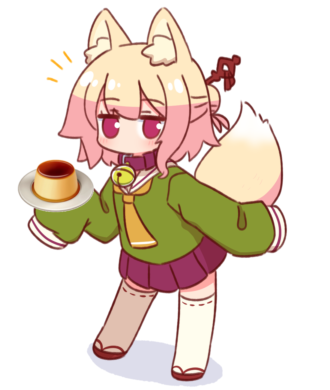 made a pudding (プリン), came out pretty nice even with 2% milk and 4oz sugar