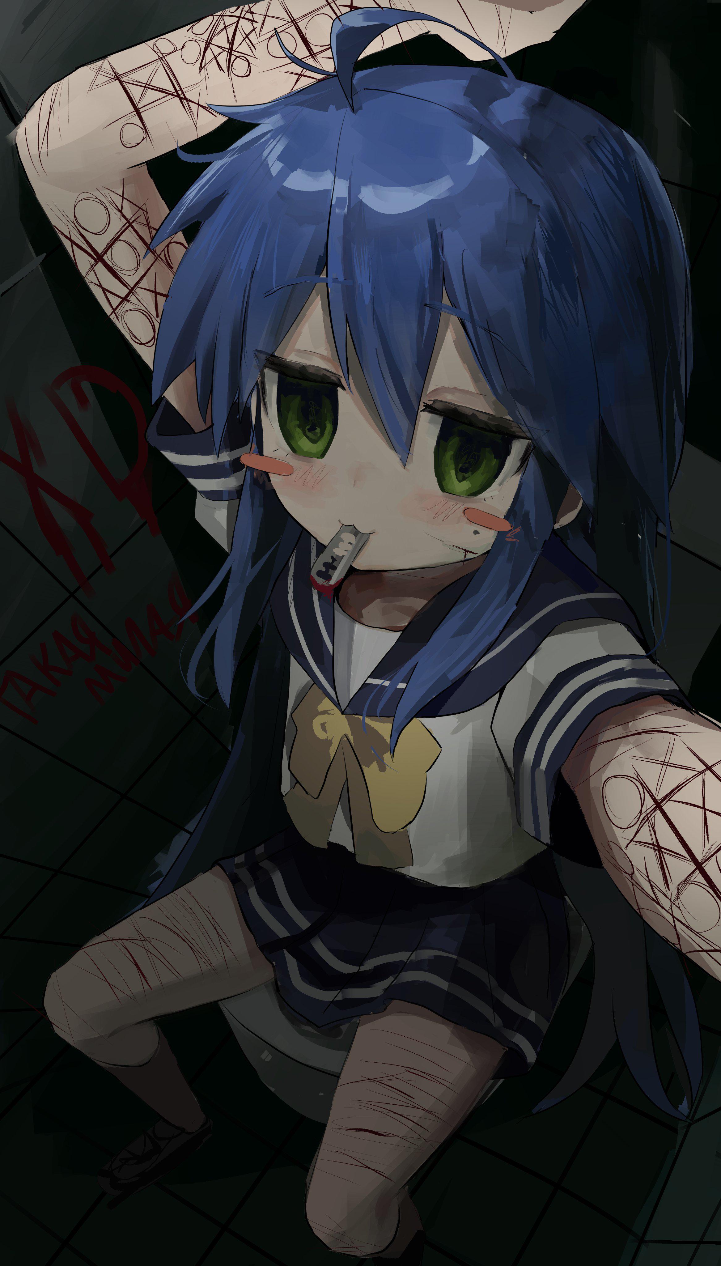 should i try cutting myself? it might be fun idk. i don't mean to insult those who are struggling with it. idk I just want to feel good