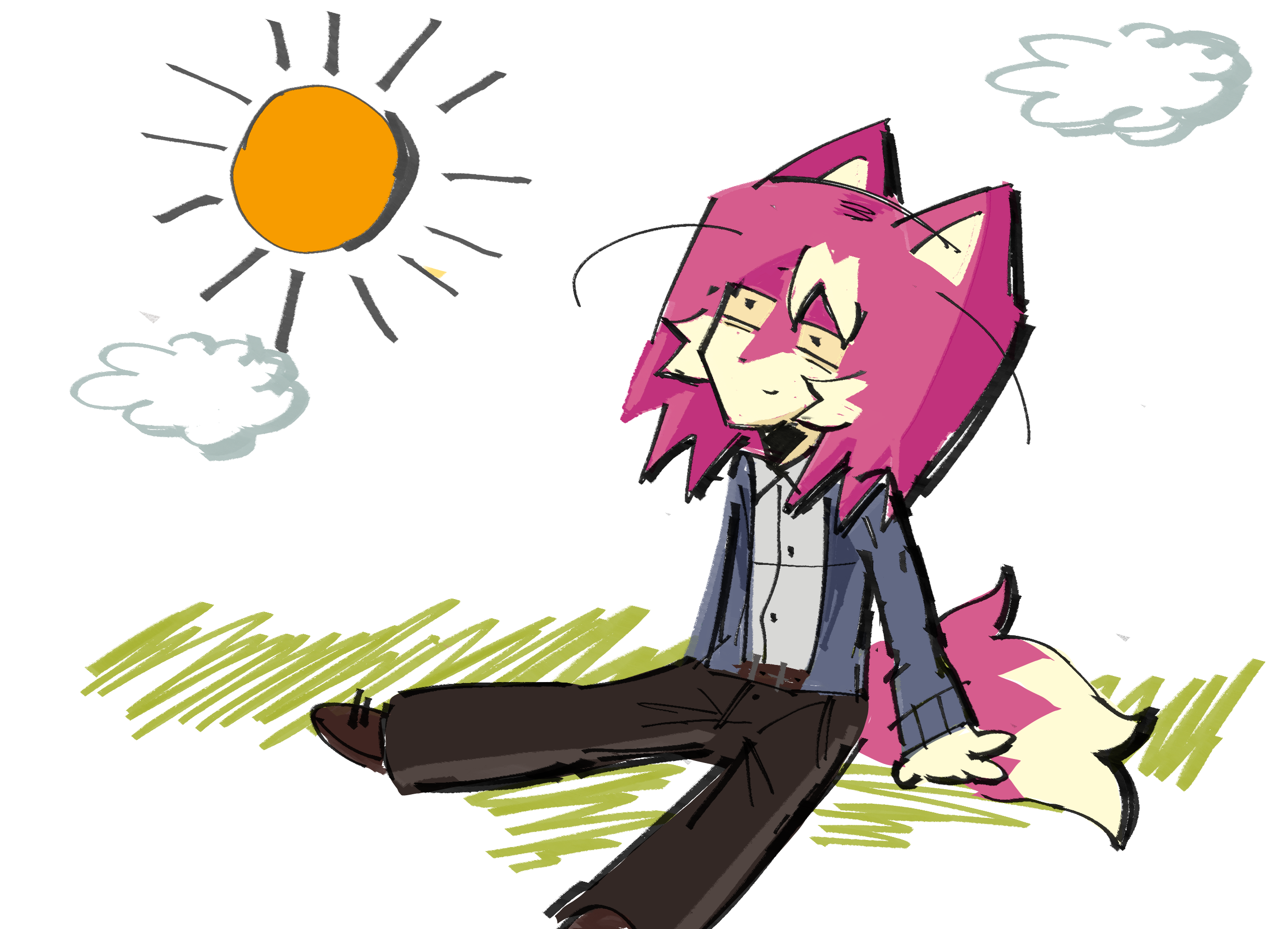 The birds are already singing outside. I feel the summer mood