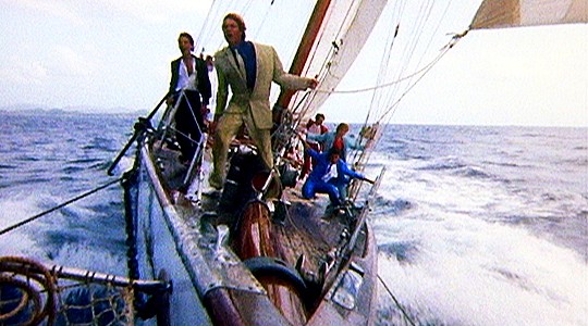 music videos you wish you could live in? this one for me: https://www.youtube.com/watch?v=nTizYn3-QN0 i tried listening to the song while out on a fishing boat once, but it wasn't the same without the suits and painted women :^(